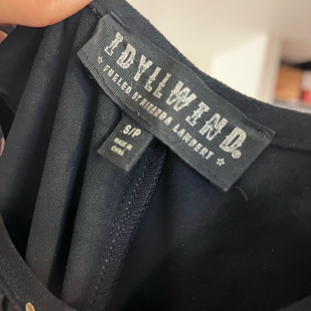 Idyllwind Black Fringe Dress